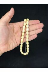 BEYRUT DAMLA KEHRİBAR BEYAZ HAMUR KAPSÜL KESİM 12MMx8MM T-673