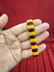 ROLEX TARZI BİLEKLİK KAHVERENGİ SARI