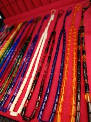 20 ADET KESME KESİM TOZ KEHRİBAR TESBİH KARIŞIK RENKLİ SİSTEMLİ 11MMX5MM ÖZEL ÖLÇÜ