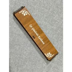 Anemore Collection Ahşap Hediye Kutusunda 99'luk Zeytin Ağacı Tesbih Arpa Kesim