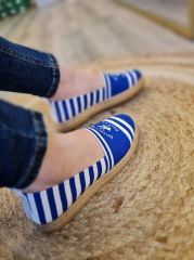 Beverly Hills Polo Club | Kadın Keten Espadril PO 10210 Lacivert