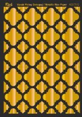 SOFT DEKOPAJ SİYAH ALTIN 70012