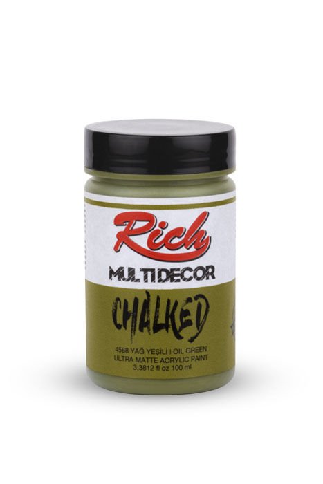 MULTI DECOR CHALKED 100 CC YAĞ YEŞİLİ
