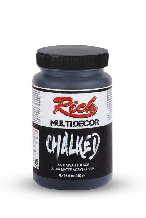 MULTI DECOR CHALKED 250 CC  SİYAH