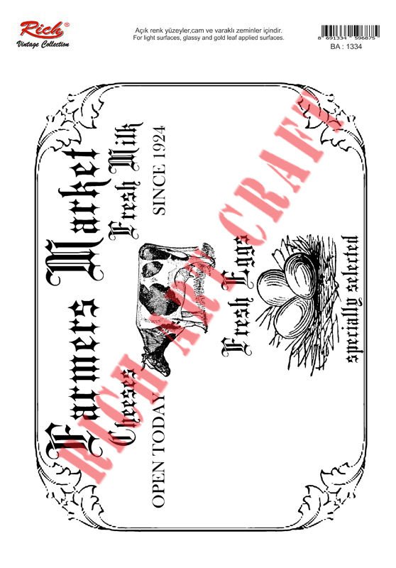 KOLAY TRANSFER VINTAGE 1334