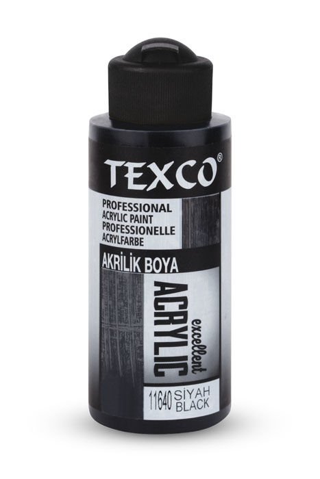 TEXCO AKRİLİK 110 CC  11640 SİYAH