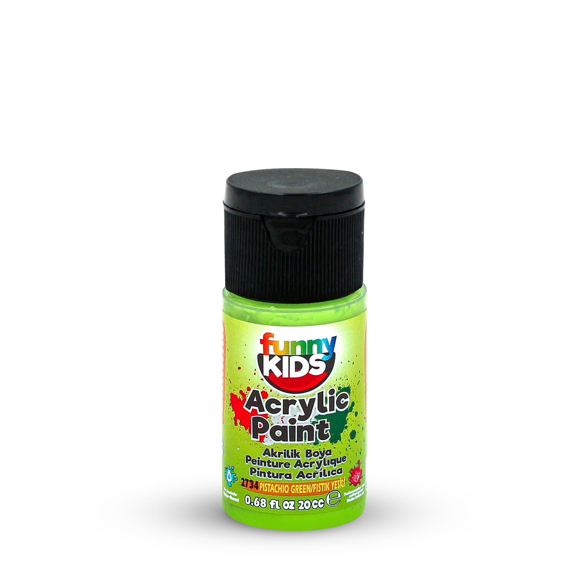 FUNNY KIDS AKRİLİK BOYA 025 CC 2734 FISTIK YEŞİLİ