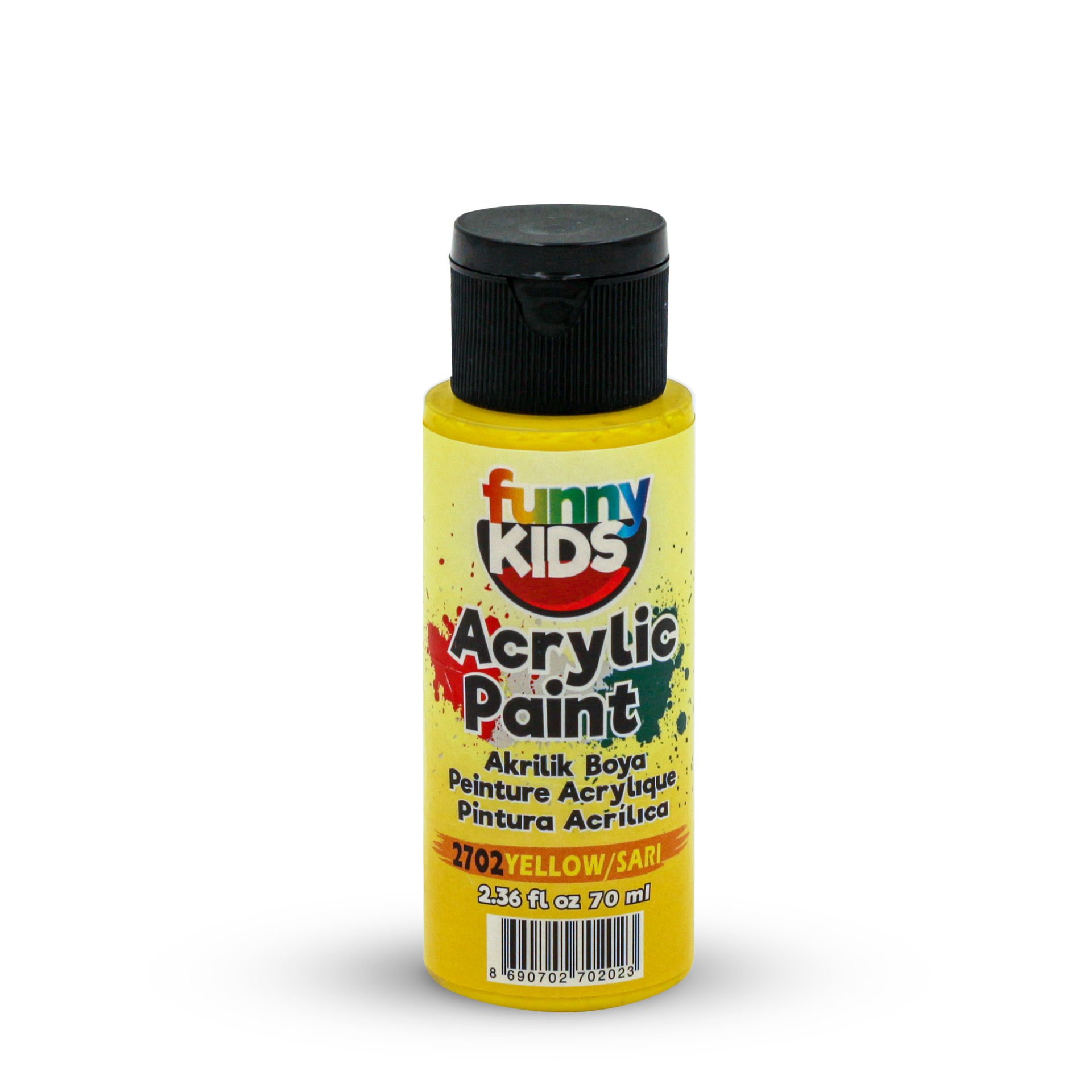 FUNNY KIDS AKRİLİK BOYA 060 CC 2702 SARI