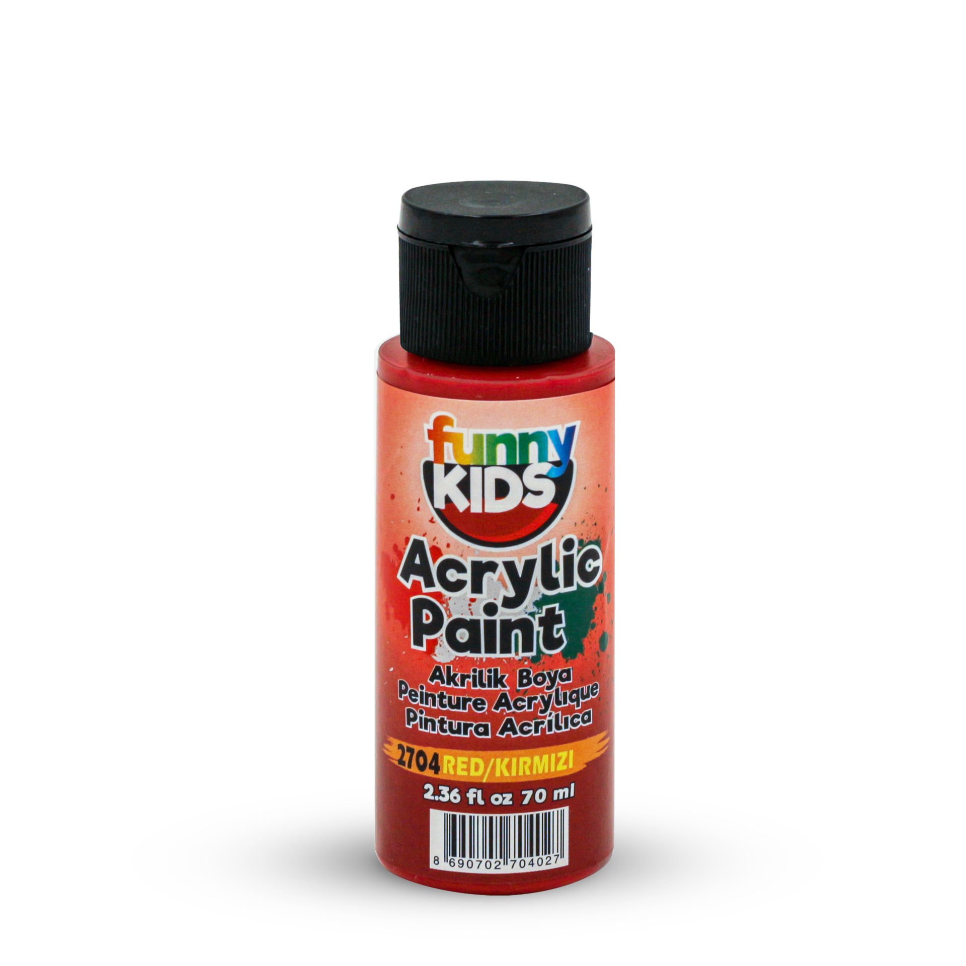 FUNNY KIDS AKRİLİK BOYA 060 CC 2704 KIRMIZI