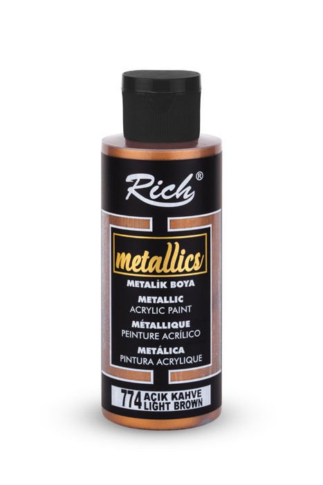 METALİK BOYA 120 CC AÇIK KAHVE