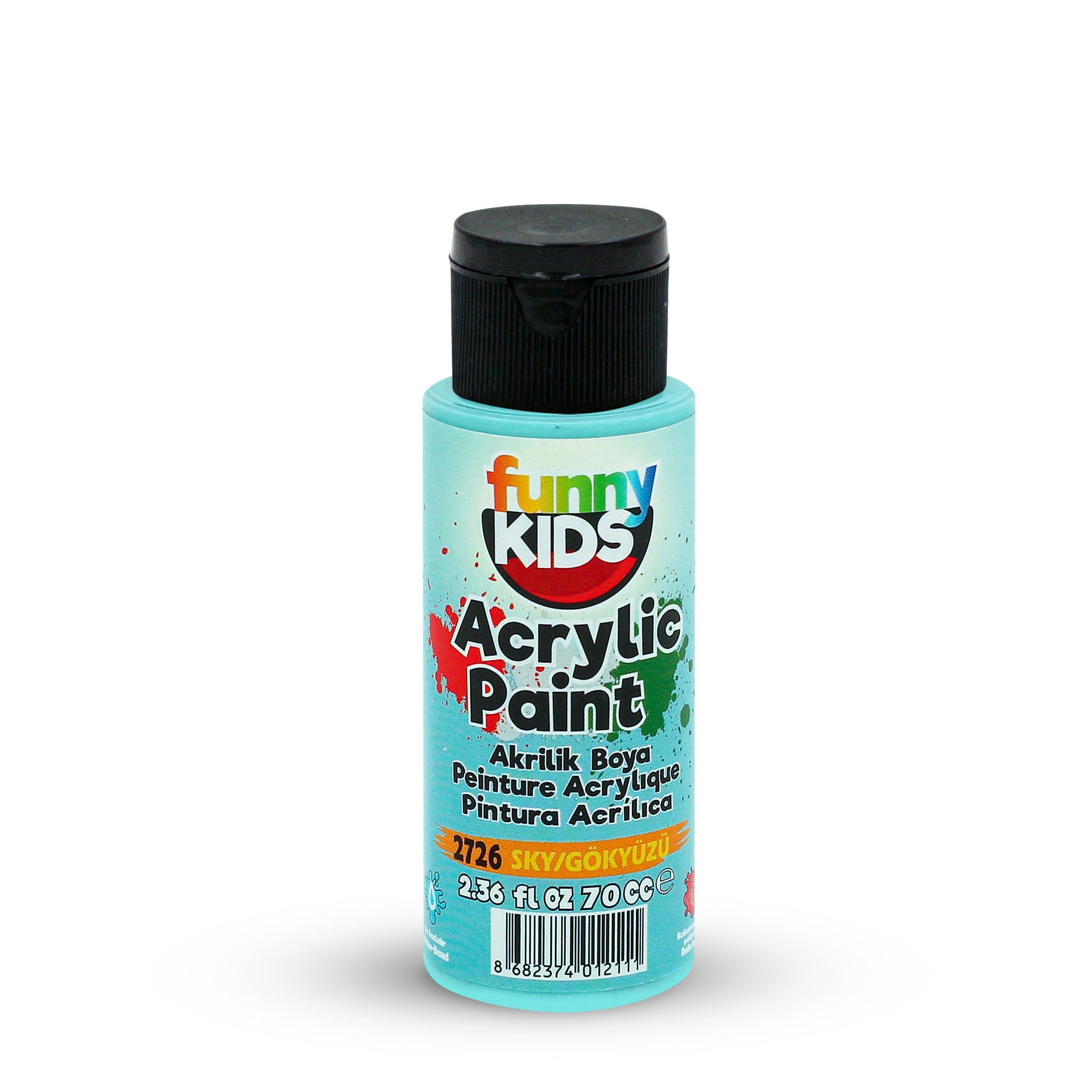 FUNNY KIDS AKRİLİK BOYA 060 CC 2726 GÖKYÜZÜ