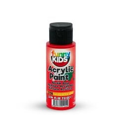 FUNNY KIDS AKRİLİK BOYA 060 CC 2738 BAYRAK KIRMIZI