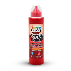 FUNNY KIDS AKRİLİK BOYA 500 CC 2704 KIRMIZI