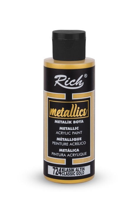 METALİK BOYA 120 CC KLASİK ALTIN