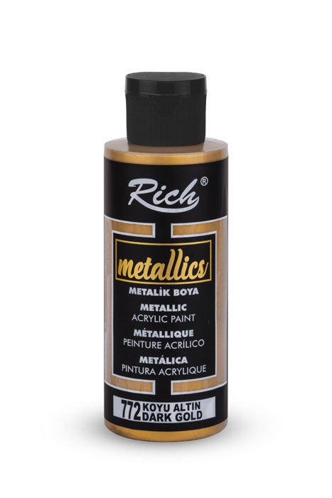 METALİK BOYA 120 CC KOYU ALTIN