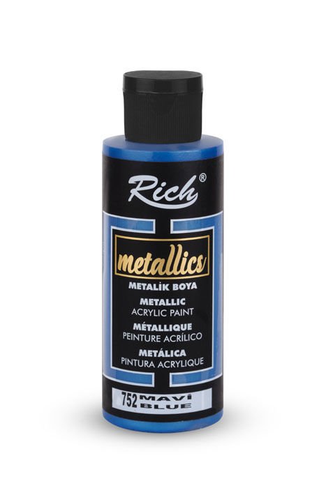 METALİK BOYA 120 CC MAVİ