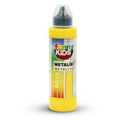 FUNNY KIDS METALİK BOYA 500 CC 2334 SARI