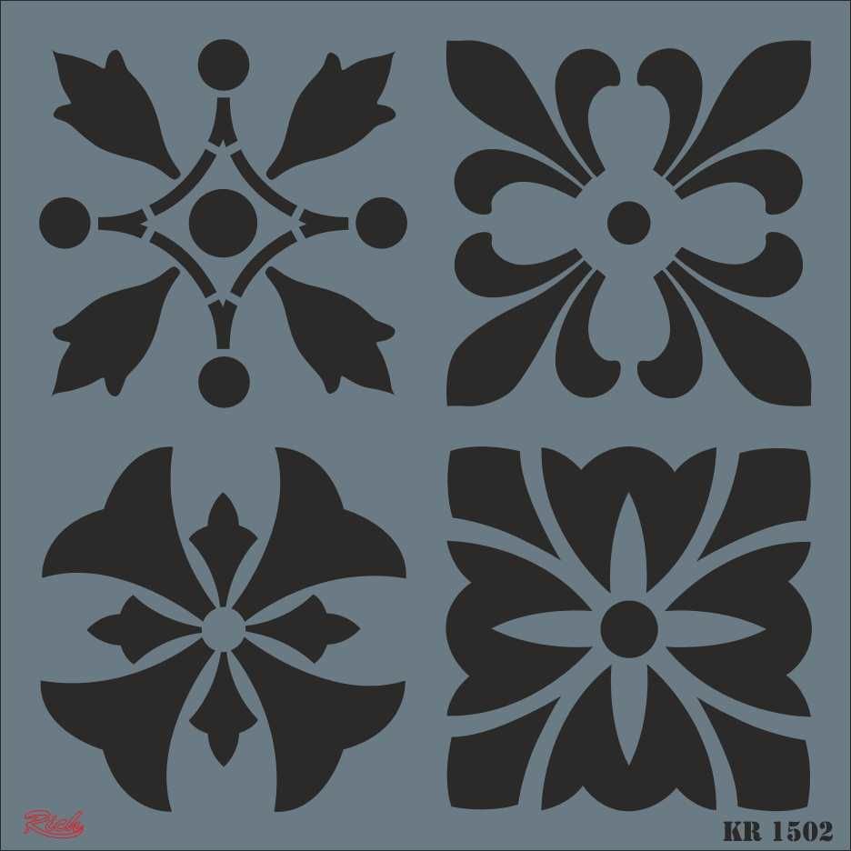 FAYANS STENCIL 1502