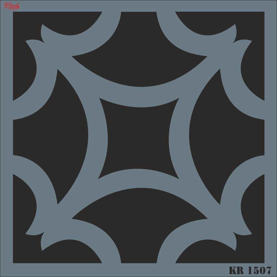 FAYANS STENCIL 1507