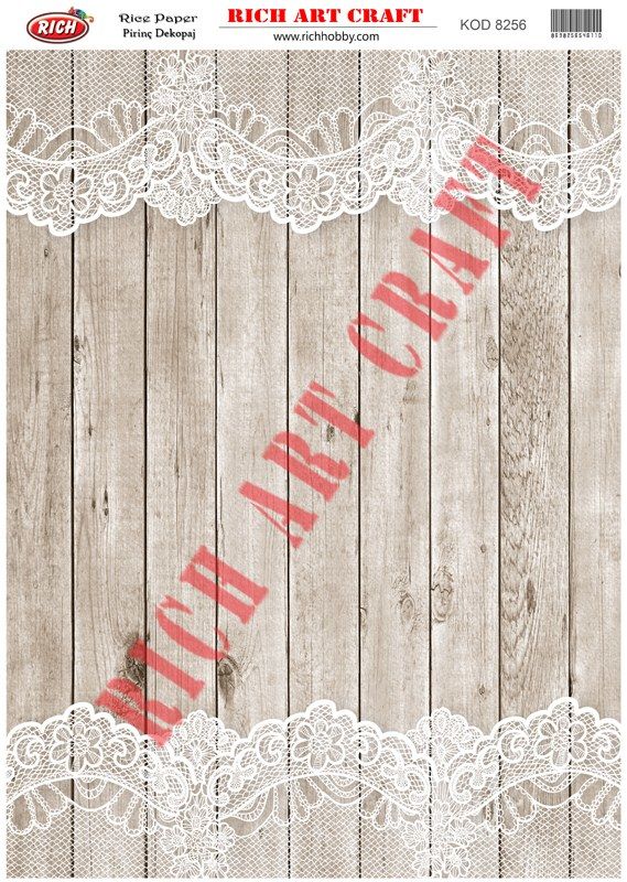 RİCH PİRİNÇ DEKOPAJ KAĞIDI KOD:8256
