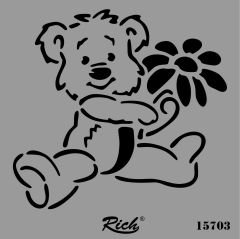 STENCIL KARE 25*25 15703