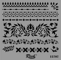 STENCIL KARE 25*25 15707