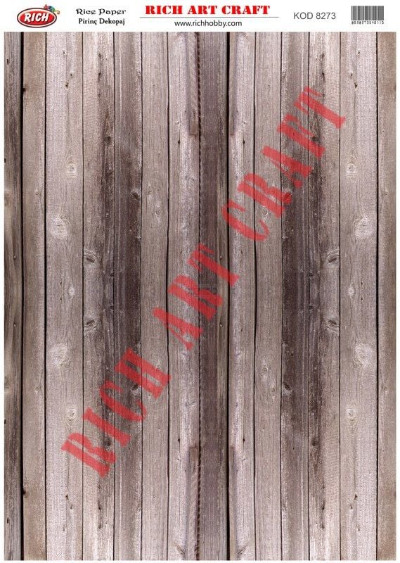 RİCH PİRİNÇ DEKOPAJ KAĞIDI KOD:8273