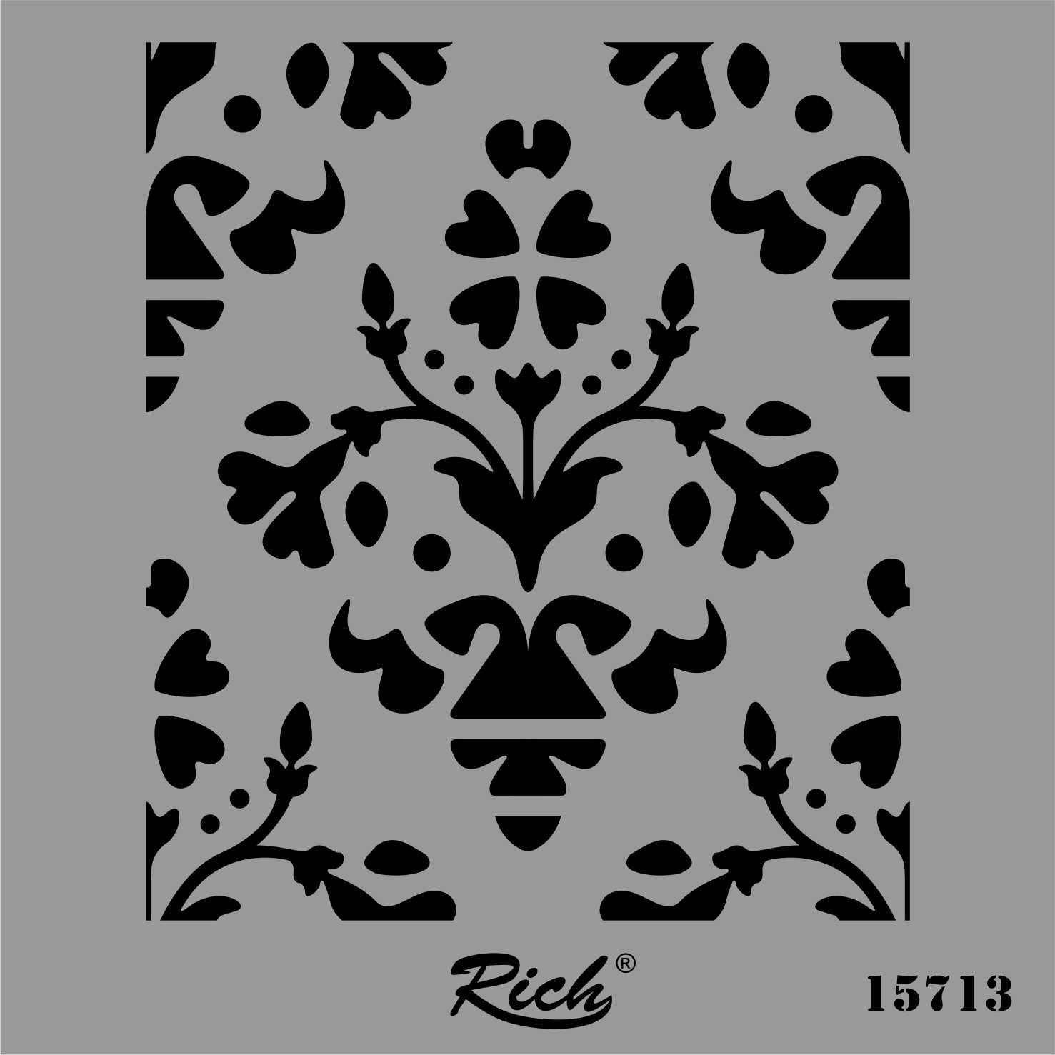 STENCIL KARE 25*25 15713
