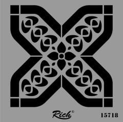 STENCIL KARE 25*25 15718