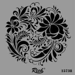 STENCIL KARE 25*25 15738