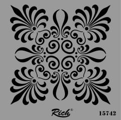 STENCIL KARE 25*25 15742
