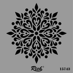 STENCIL KARE 25*25 15743