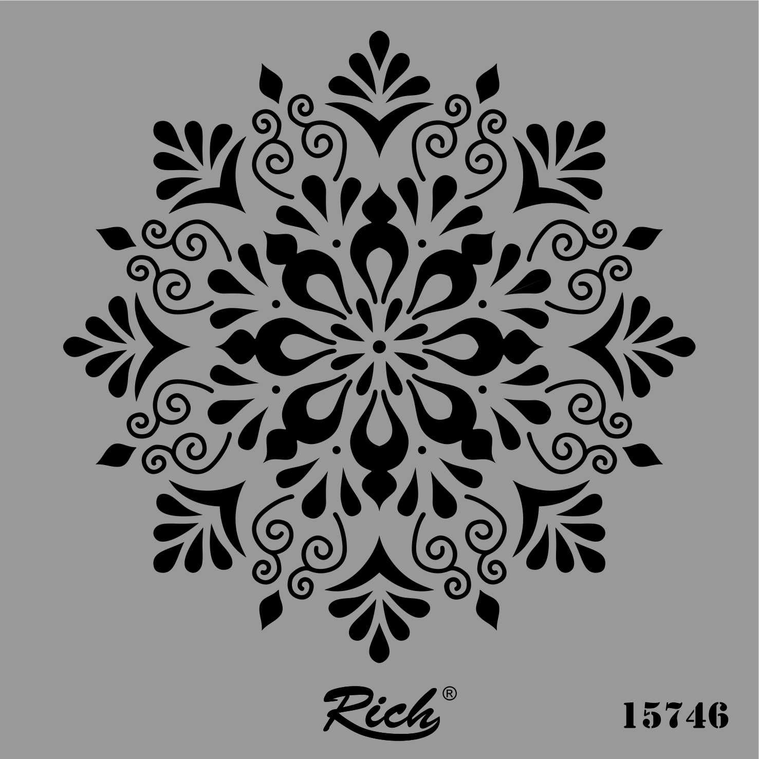 STENCIL KARE 25*25 15746