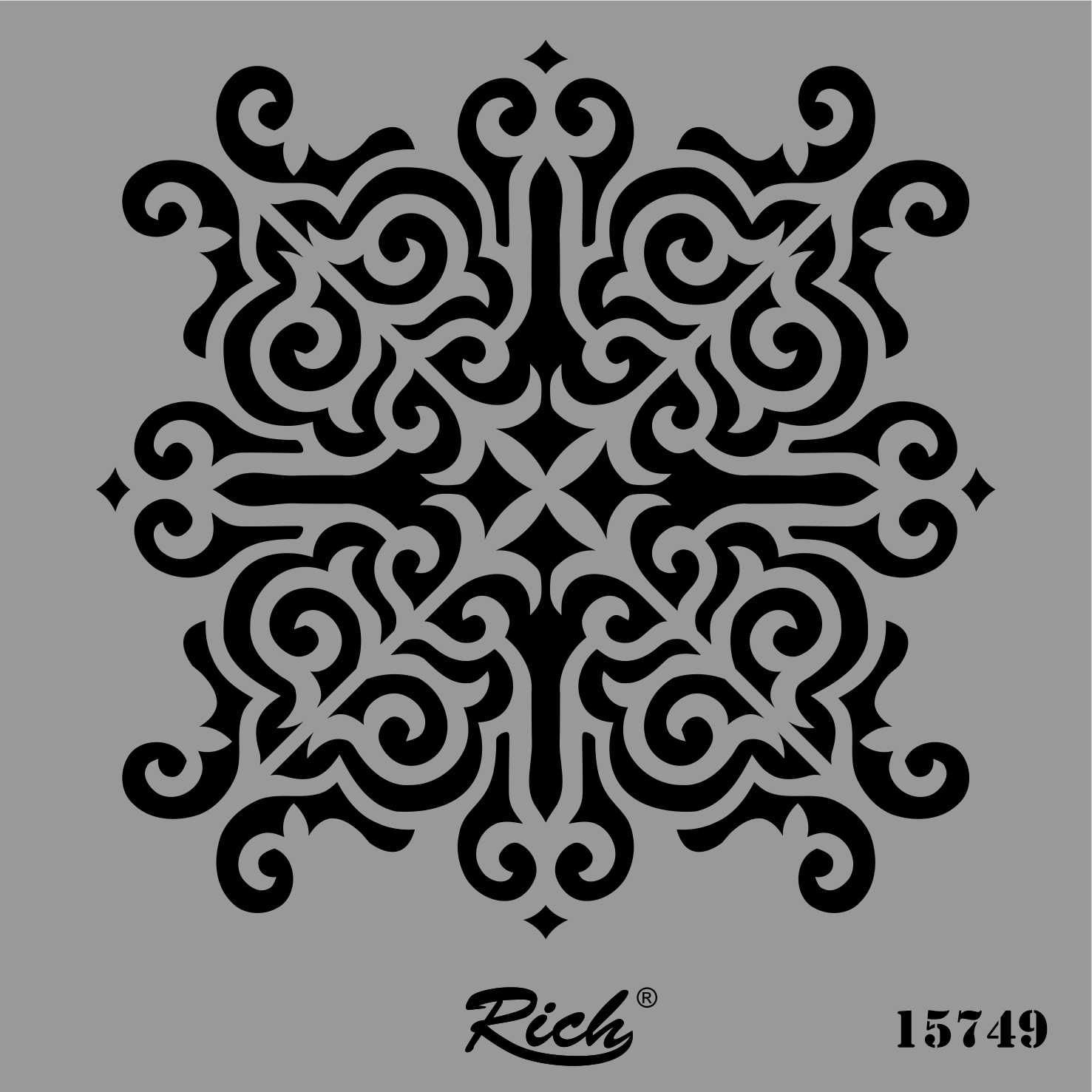 STENCIL KARE 25*25 15749