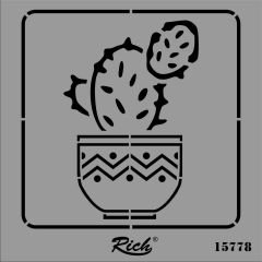STENCIL KARE 25*25 15778
