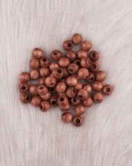 AHŞAP BONCUK KAHVERENGİ VERNİKLİ 16 MM 100 GR