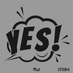 STENCIL KARE 25*25 17584