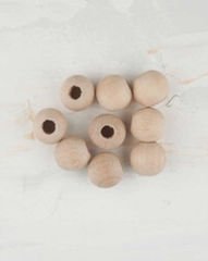 AHŞAP BONCUK 100 GR. 24 MM