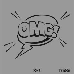 STENCIL KARE 25*25 17585