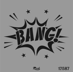 STENCIL KARE 25*25 17587