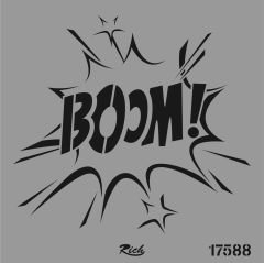 STENCIL KARE 25*25 17588
