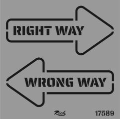 STENCIL KARE 25*25 17589