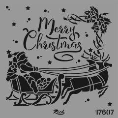 STENCIL KARE 25*25 17607