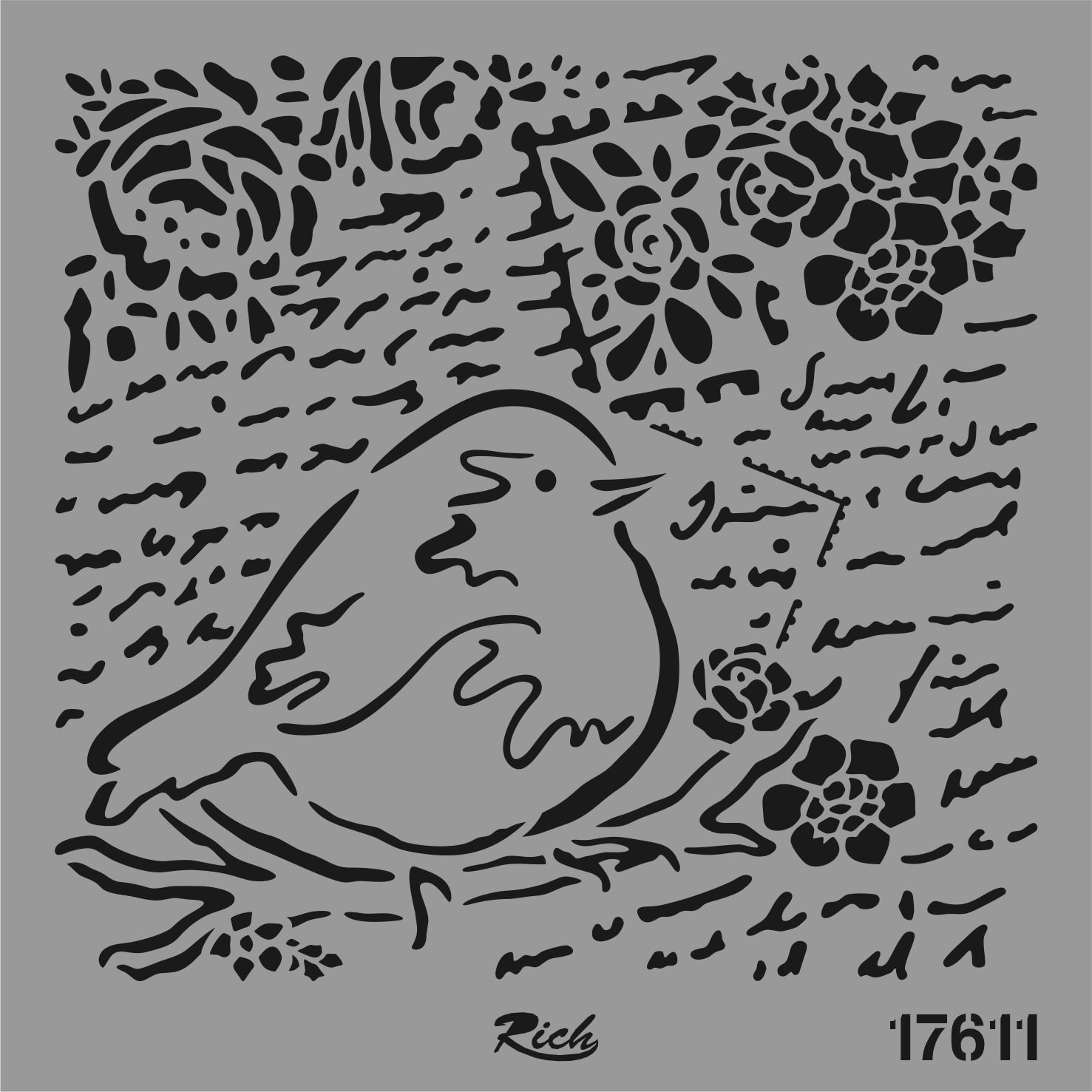 STENCIL KARE 25*25 17611
