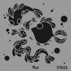 STENCIL KARE 25*25 17622