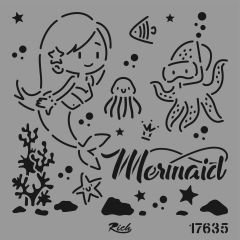 STENCIL KARE 25*25 17635