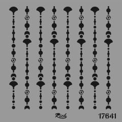 STENCIL KARE 25*25 17641