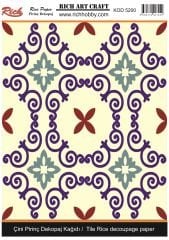 ÇİNİ PİRİNÇ DEKOPAJ 5200