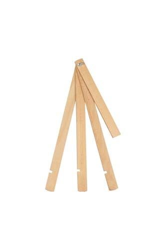 DEMONTE DELİKLİ KAYIN ŞOVALE 40 CM HAM