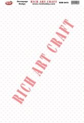 RİCH DEKOPAJ KAĞIDI KOD:9472